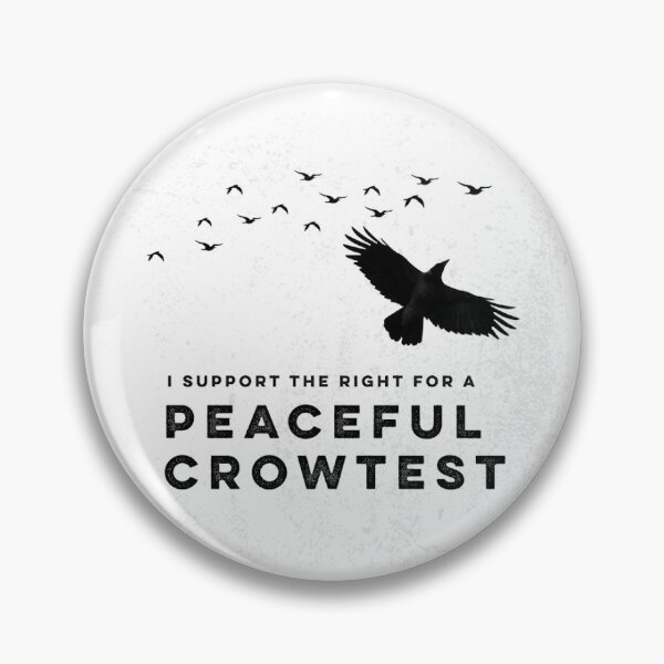 Item preview, Peaceful Crowtest designed and sold by JosefBierbitzch.