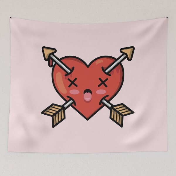Item preview, Broken Heart Cartoon designed and sold by SLAG-Creative.