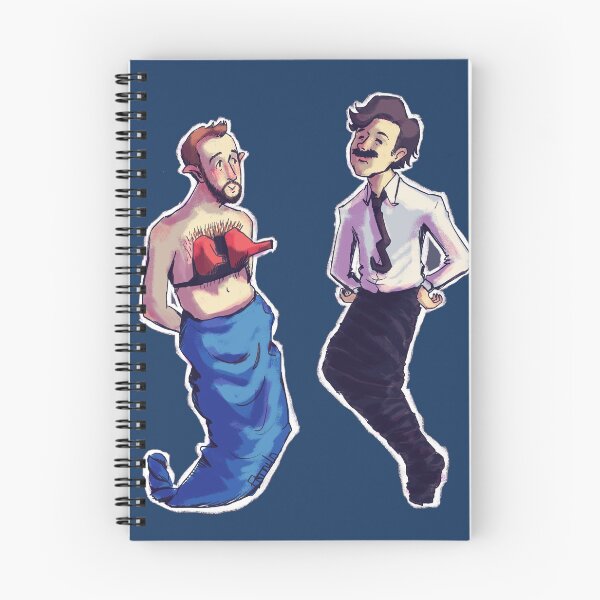 Item preview, Mermaid pals - Alex Horne and Mike Wozniak - Taskmaster designed and sold by CamAlmeida.