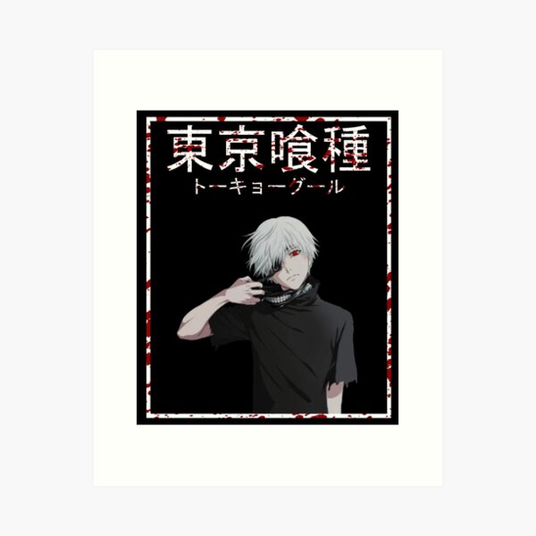 Edgy Tokyo Ghoul Art Prints For Sale Redbubble