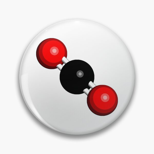 Item preview, Carbon dioxide (CO2) molecule designed and sold by molekuul.