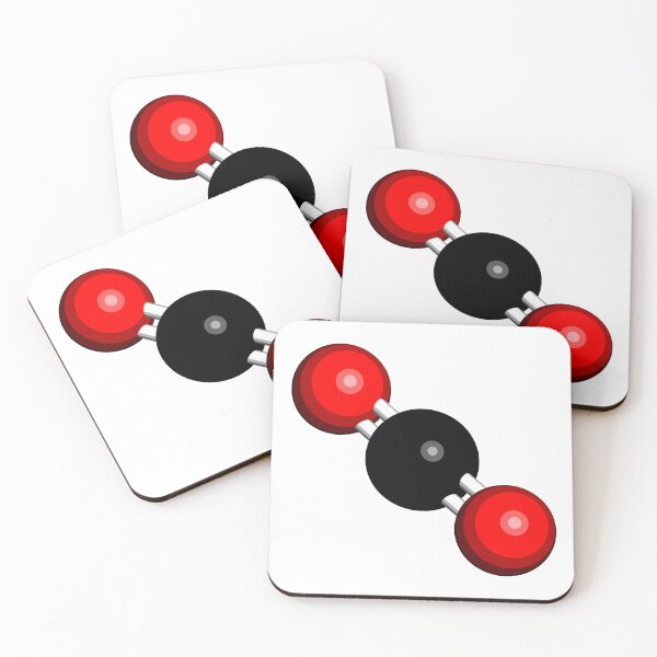 Item preview, Carbon dioxide (CO2) molecule designed and sold by molekuul.