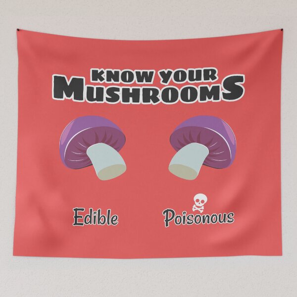 Item preview, KNOW YOUR MUSHROOMS designed and sold by InducTees.