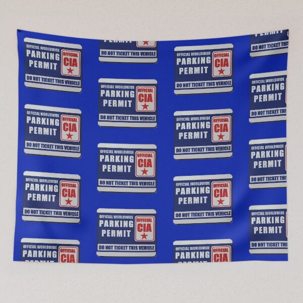 Item preview, Official Intenational CIA Parking Permit Don't Ticket This Vehicle designed and sold by Lawrence Baird.