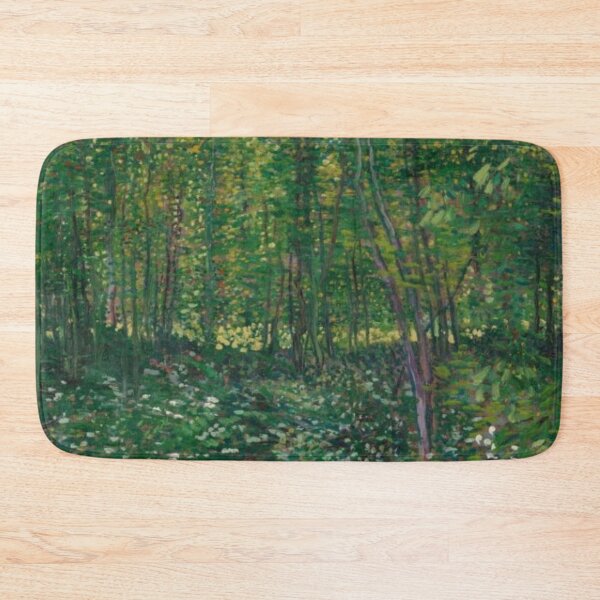 Item preview, Trees and Undergrowth by Van Gogh - Paris 1887 Painting designed and sold by molamode.