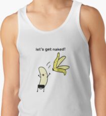 Lass uns nackt werden - Bananen Entkleiden Tanktop für Männer