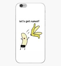 Lass uns nackt werden - Bananen Entkleiden iPhone-Hülle & Cover