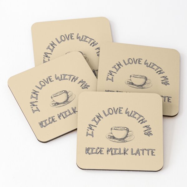 Item preview, I'm in Love with My Rice Milk Latte Coffee designed and sold by Pankas.