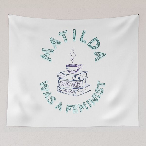 Item preview, Matilda was a feminist designed and sold by Alessandraelena.