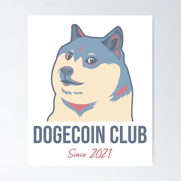 Artikel-Vorschau von Dogecoin Geschenke Retro Dogecoin Club, designt und verkauft von TamGustam.