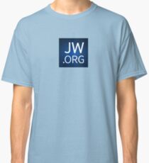 JW.org Design with Floral Background Classic T-Shirt