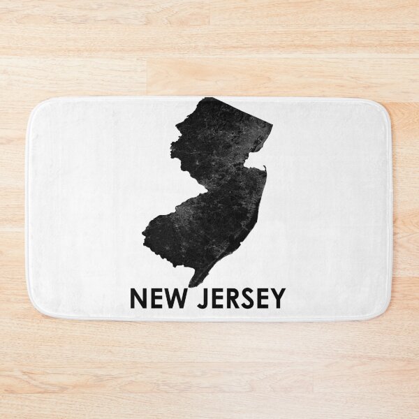 Item preview, New Jersey Street Map designed and sold by AmazingMapArt.
