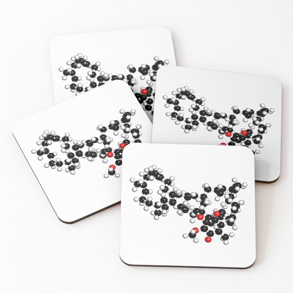 Item preview, Coenzyme Q10 (ubiquinone, ubidecarenone, CoQ10) molecule, chemical structure designed and sold by molekuul.