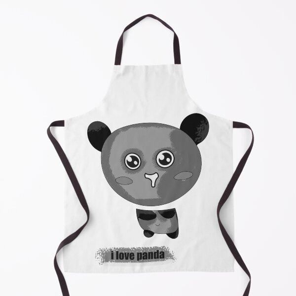 Item preview, i love panda t black and white -shirts designed and sold by fowzi shokri.