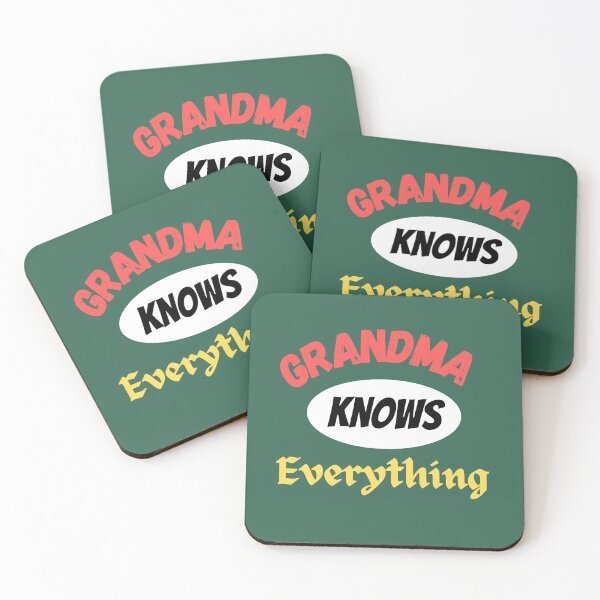 Item preview, Grandma Knows Everything designed and sold by Lorify.