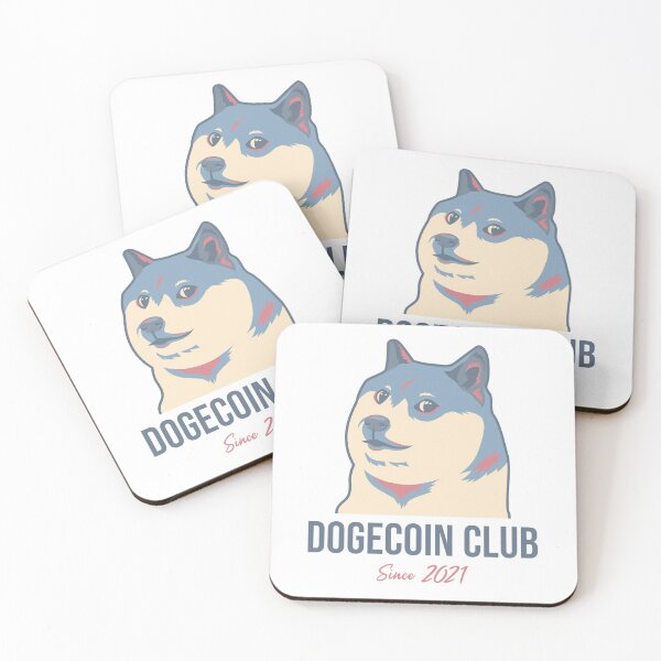 Item preview, Dogecoin Gifts Retro Dogecoin Club designed and sold by TamGustam.
