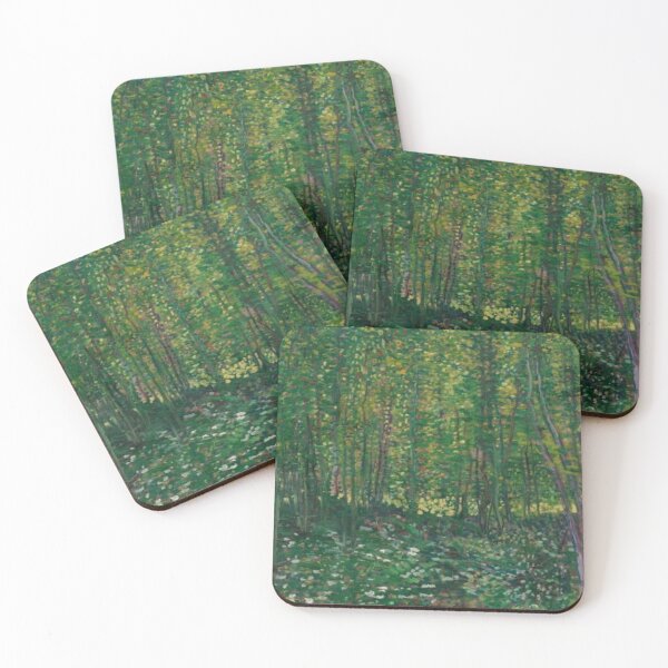 Item preview, Trees and Undergrowth by Van Gogh - Paris 1887 Painting designed and sold by molamode.