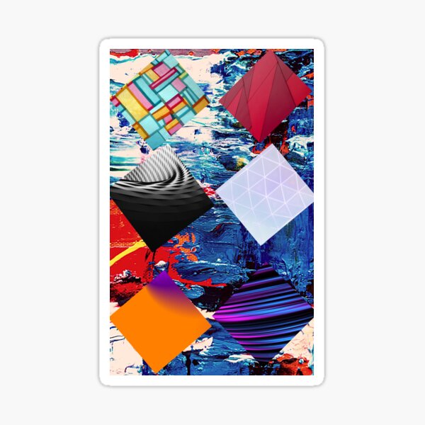 Item preview, Multi-color diamond print designed and sold by Gitau98.