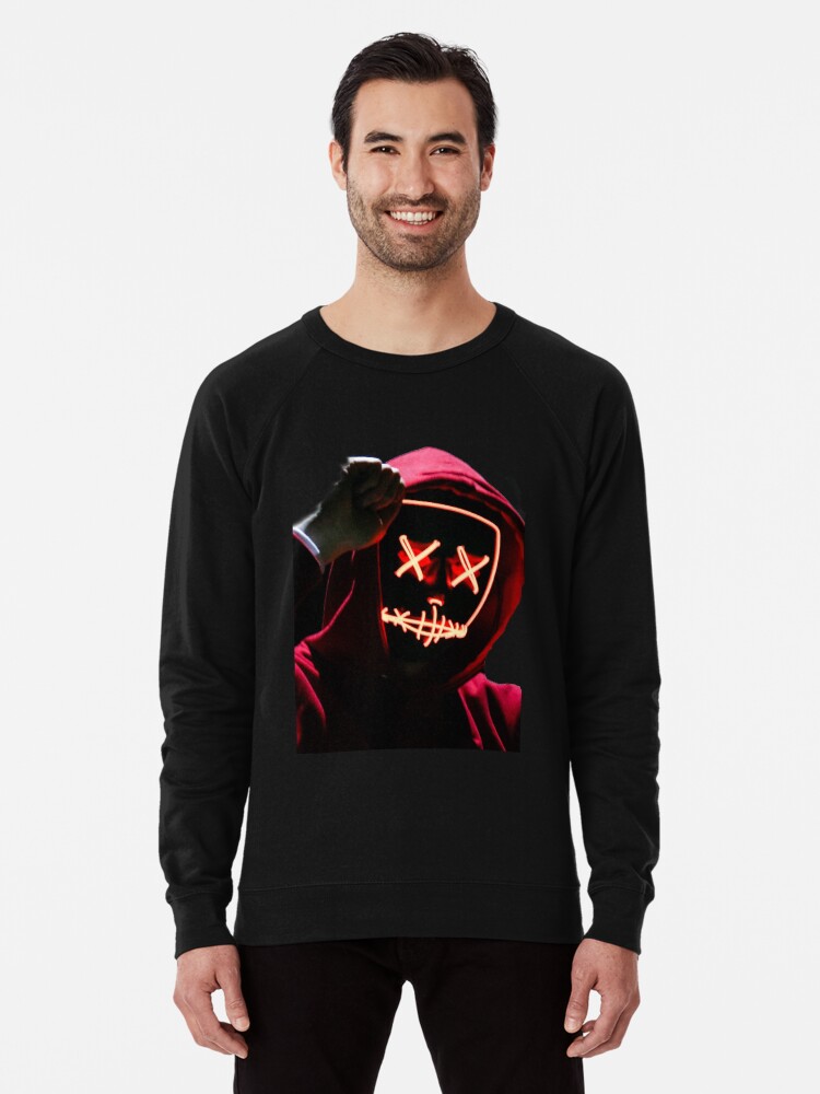 Neon red hoodie on sale