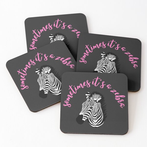 Item preview, Sometimes it's a zebra - EDS CFS CHRONIC ILLNESS INVISIBLE DISABILITY designed and sold by SunnyAlloy.