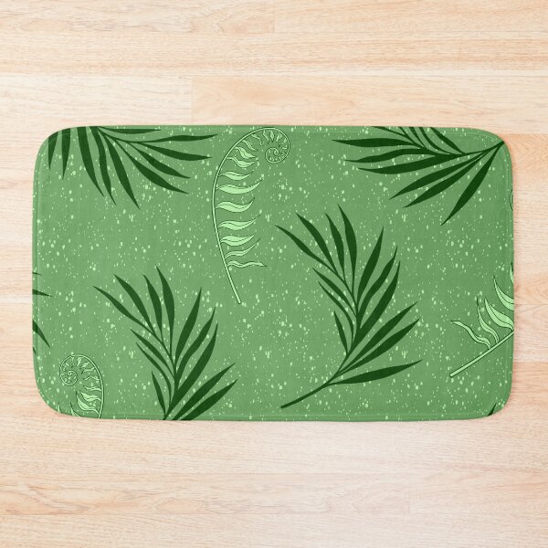 Item preview, Tropical Fern Pattern with Rainfall and Greenery designed and sold by PrettyLittlePic.