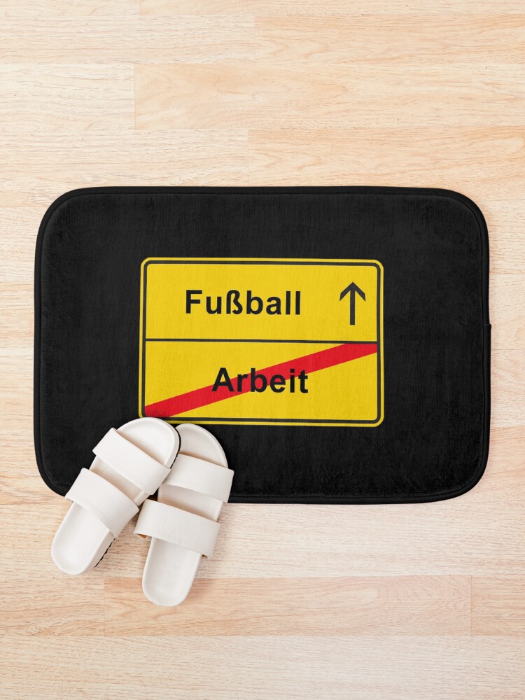 Thumbnail 1 of 6, Bath Mat, Soccer designed and sold by GeogDesigns.