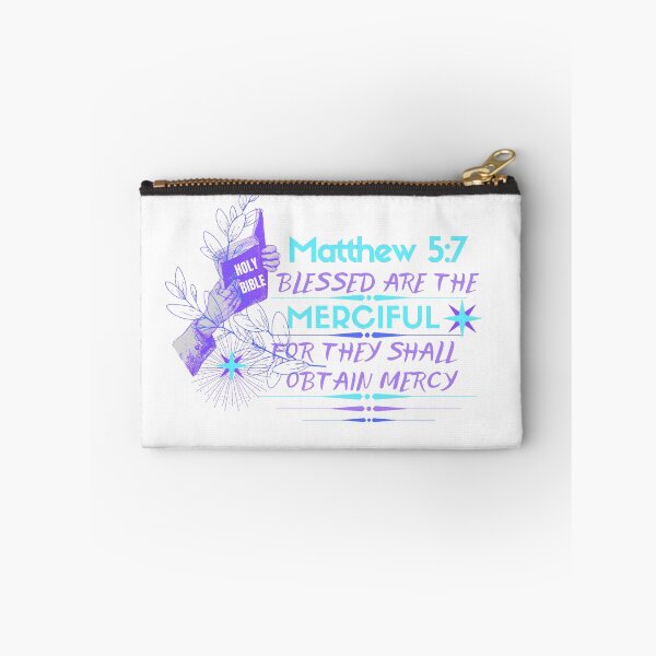 Item preview, St Matthew 5:7 blessed are the merciful-forgiveness//compassion  designed and sold by Mammanation.