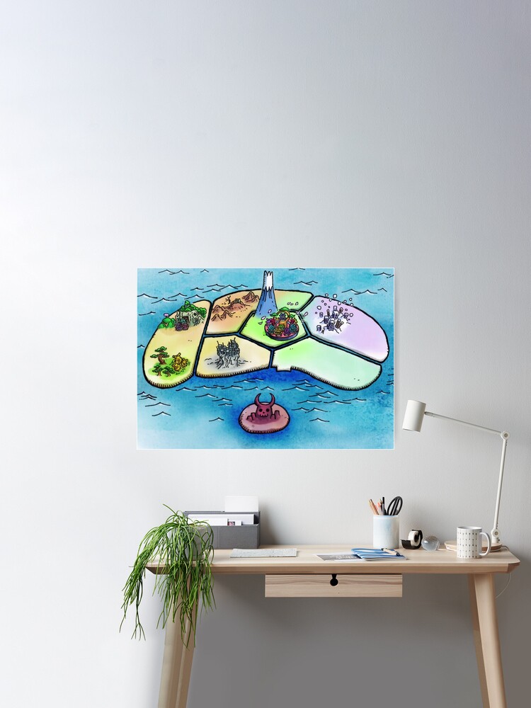 map of wano country Tapestry for Sale by NETschulz715