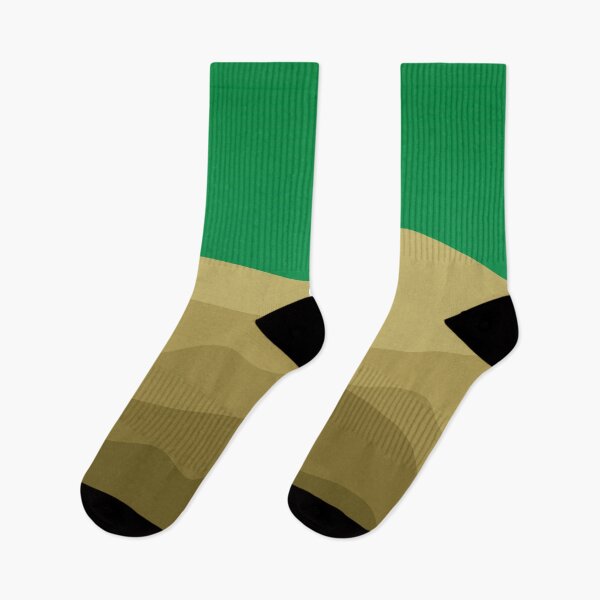 Item preview, 5 Shades of Gold Hills in Gradient Green Sky designed and sold by ShaunSandhu.