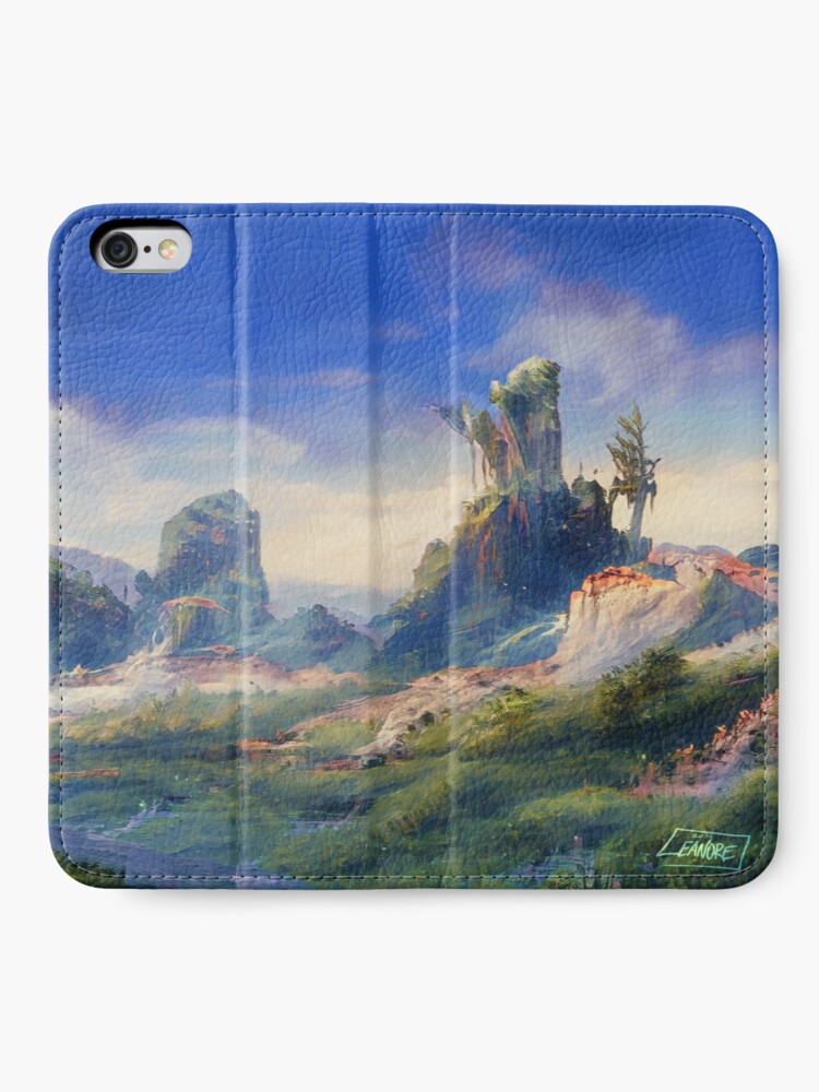 Alternate view of Peaceful & Lush iPhone Wallet