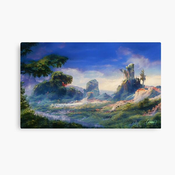 Peaceful & Lush Canvas Print