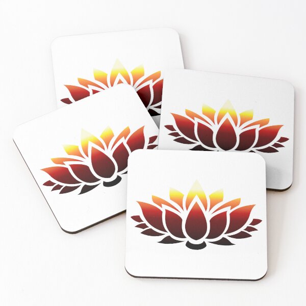 Item preview, Spring Lotus Flower In Flame Hue designed and sold by RosieSunflower.
