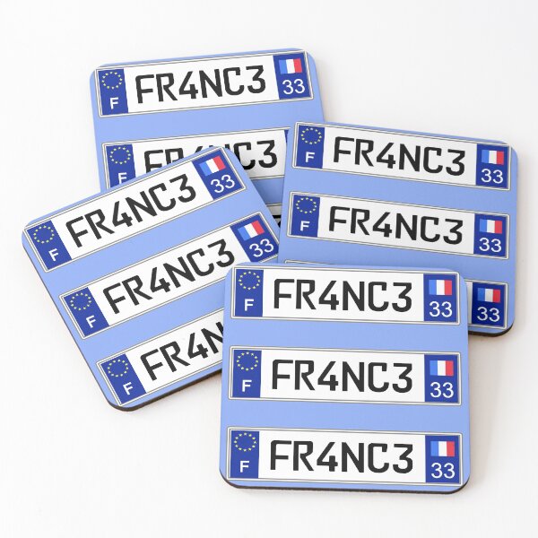 Item preview, France car license plate designed and sold by Travellerz.