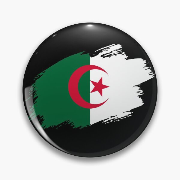 Item preview, Algeria Algerian flag flag designed and sold by GeogDesigns.