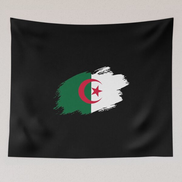 Item preview, Algeria Algerian flag flag designed and sold by GeogDesigns.