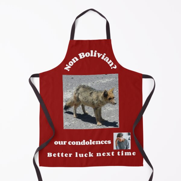 Item preview, "Condolences to non Bolivians"  (white text) designed and sold by skoumpourdides.