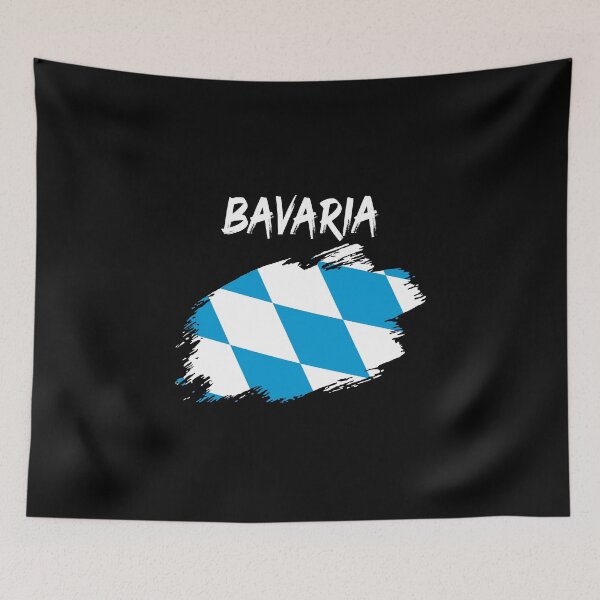 Item preview, Bavaria Bavarian Flag Oktoberfest Flag designed and sold by GeogDesigns.