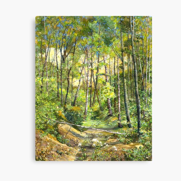 grove painting watercolor Canvas Print