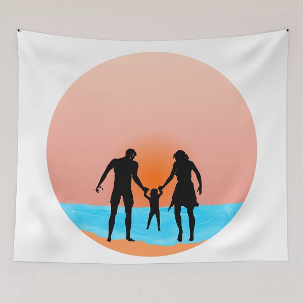 Item preview, Family Time Summer beach soccer season Family Photo Wall Ideas designed and sold by Imakeyouhappy.