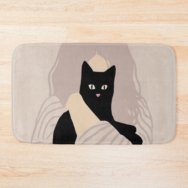 Item preview, Woman with Cat designed and sold by TheRedFinch.