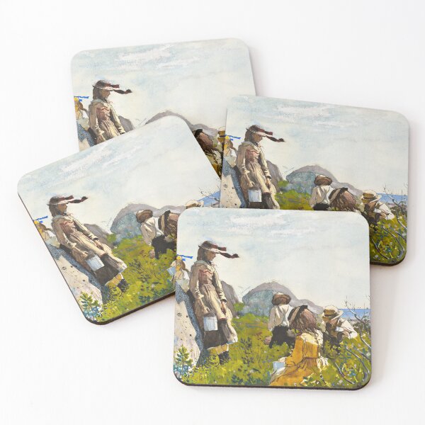 Item preview, Berry Pickers - Winslow Homer designed and sold by brushandframes.