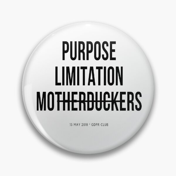 Item preview, Purpose Limitation Principle designed and sold by Jiji-17.
