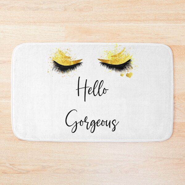 Item preview, Hello Gorgeous Golden Sparkles Eye Shadow Makeup designed and sold by BlossomSky.