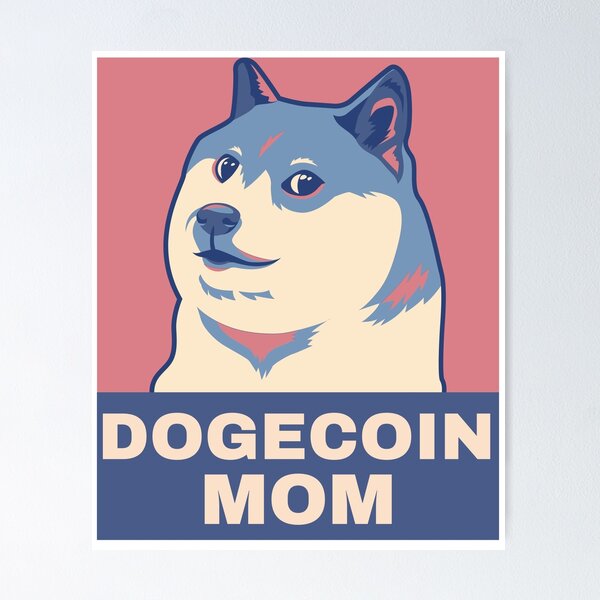 Artikel-Vorschau von Dogecoin Geschenke Vintage Dogecoin Mutter, designt und verkauft von TamGustam.
