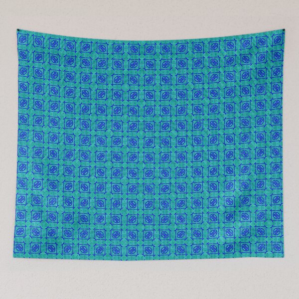 Item preview, Abstract art blending different colors and shapes designed and sold by Code03.