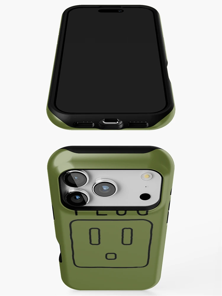 Imagen 3 de 4, Funda de iPhone con la obra ENCHUFE [Roufxis-Rb], diseñada y vendida por RoufXis.