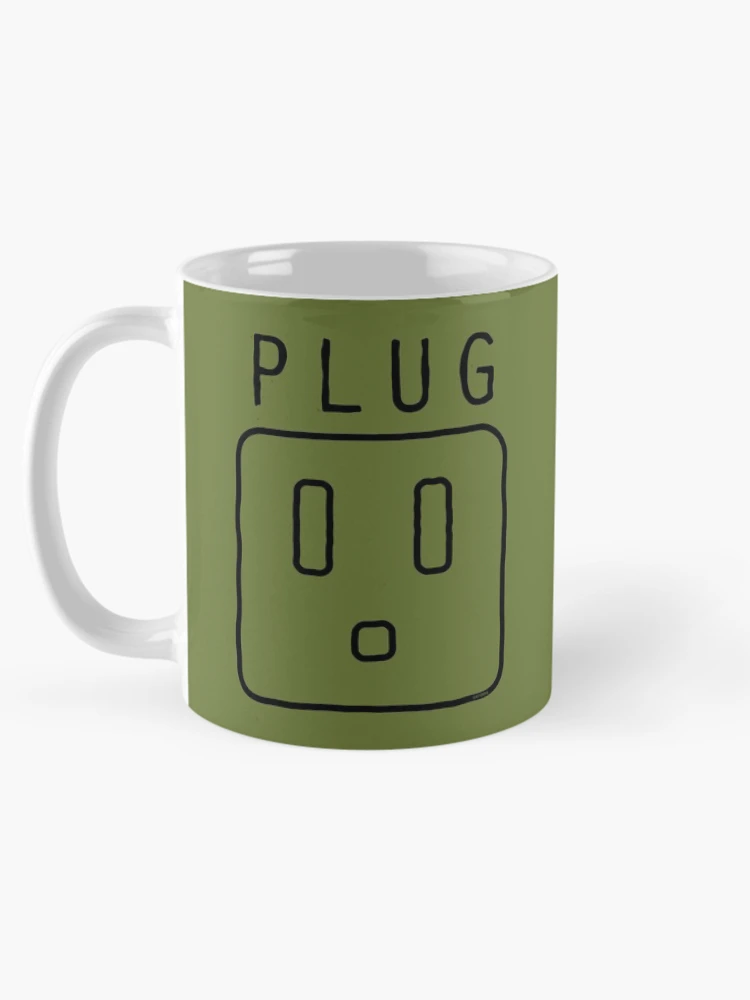 Thumbnail 5 of 6, Coffee Mug, PLUG [Roufxis-Rb] designed and sold by RoufXis.