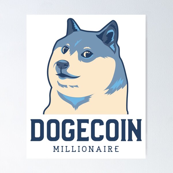 Artikel-Vorschau von Dogecoin Geschenke Vintage Dogecoin Millionär, designt und verkauft von TamGustam.