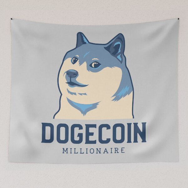 Item preview, Dogecoin Gifts Vintage Dogecoin Millionaire designed and sold by TamGustam.