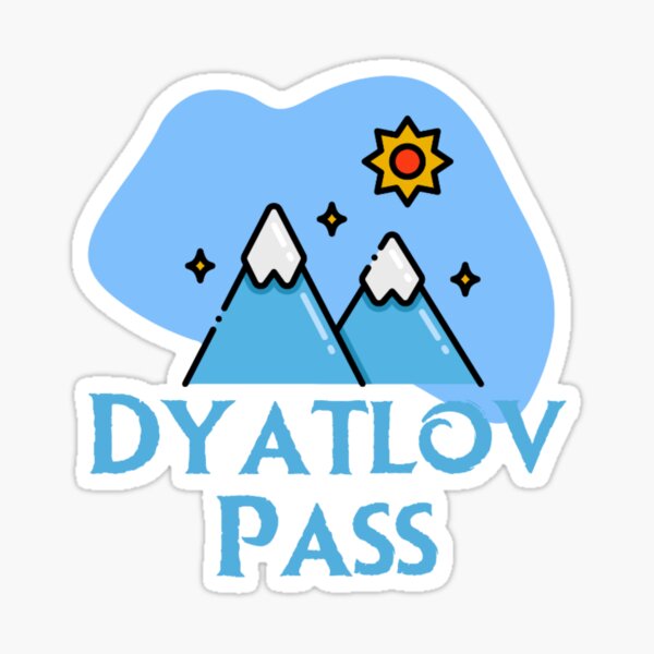 Artikel-Vorschau von Dyatlov Pass - Bergwandergebiet, designt und verkauft von WigOutlet.